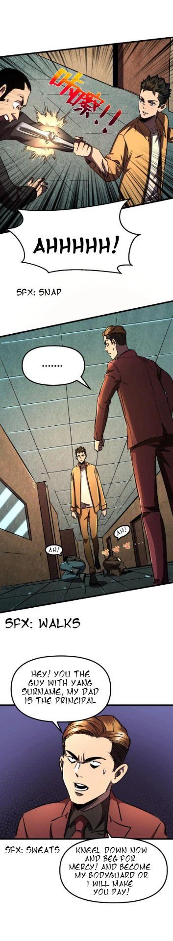 I am picking up attributes and items in last days Chapter 9 - page 15