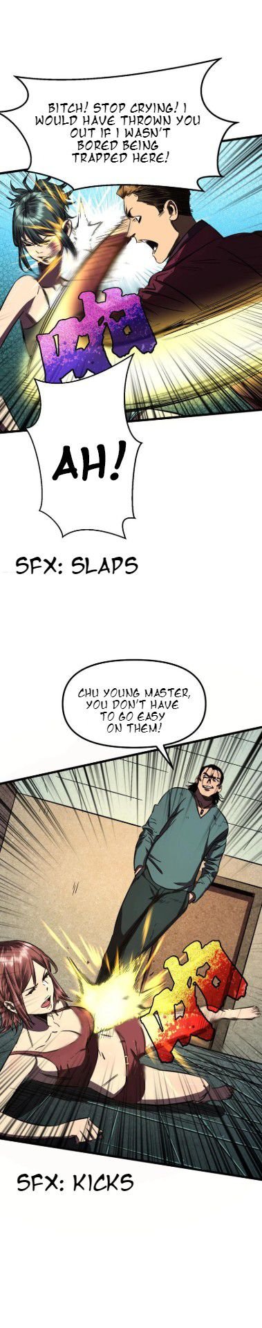 I am picking up attributes and items in last days Chapter 9 - page 8