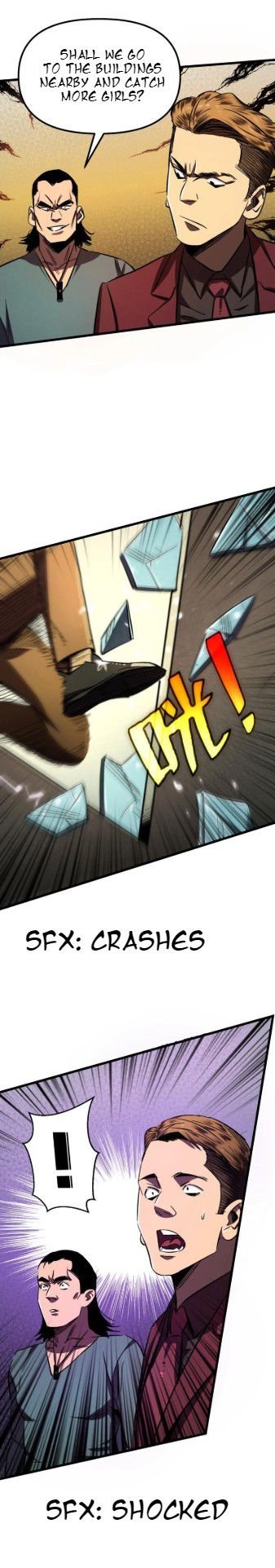 I am picking up attributes and items in last days Chapter 9 - page 9