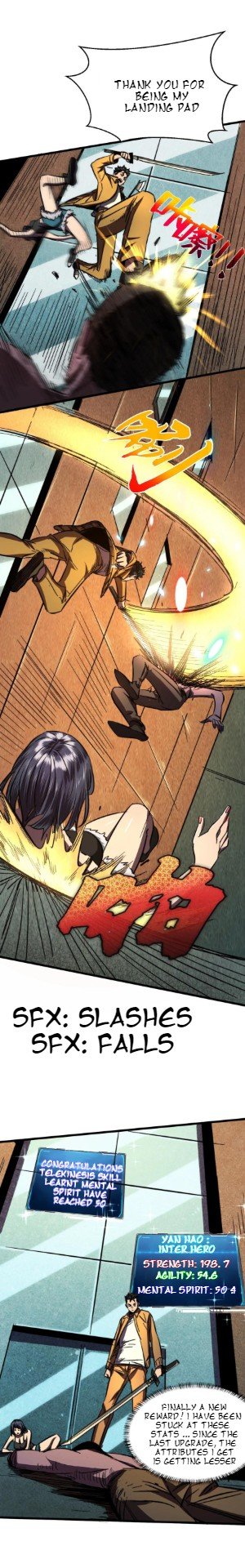 I am picking up attributes and items in last days Chapter 8 - page 15