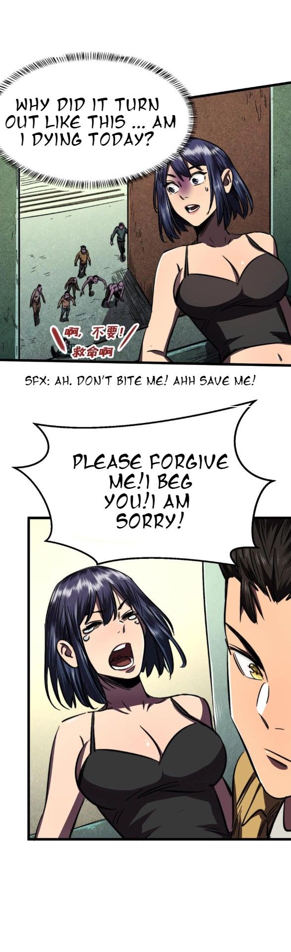 I am picking up attributes and items in last days Chapter 7 - page 11