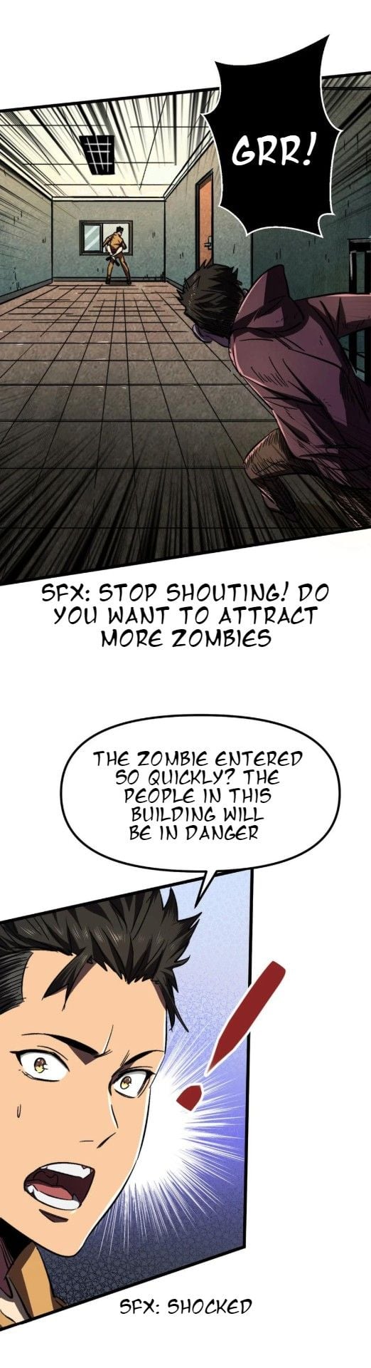 I am picking up attributes and items in last days Chapter 7 - page 12