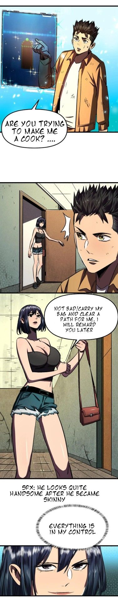 I am picking up attributes and items in last days Chapter 7 - page 4