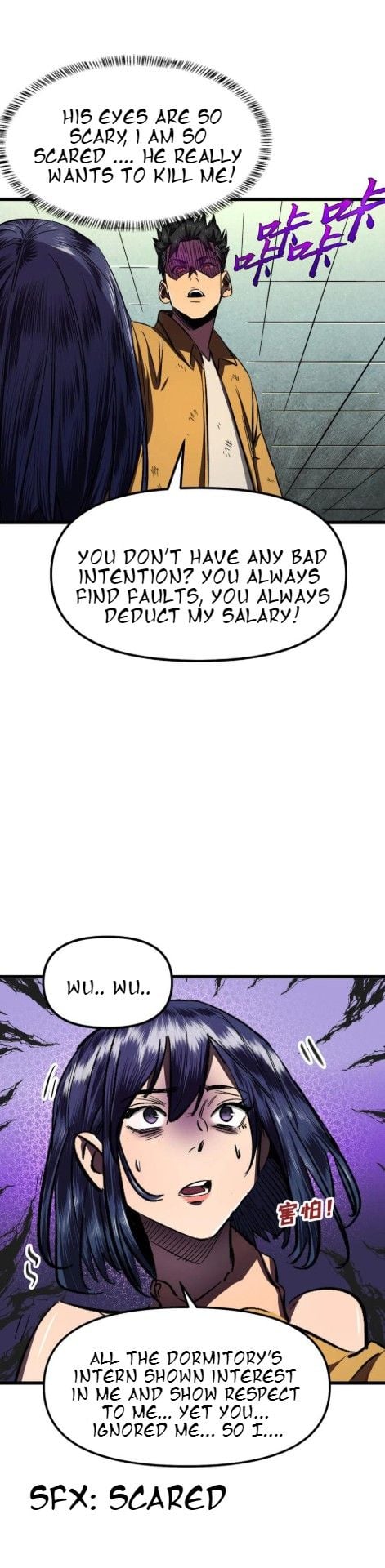 I am picking up attributes and items in last days Chapter 7 - page 6