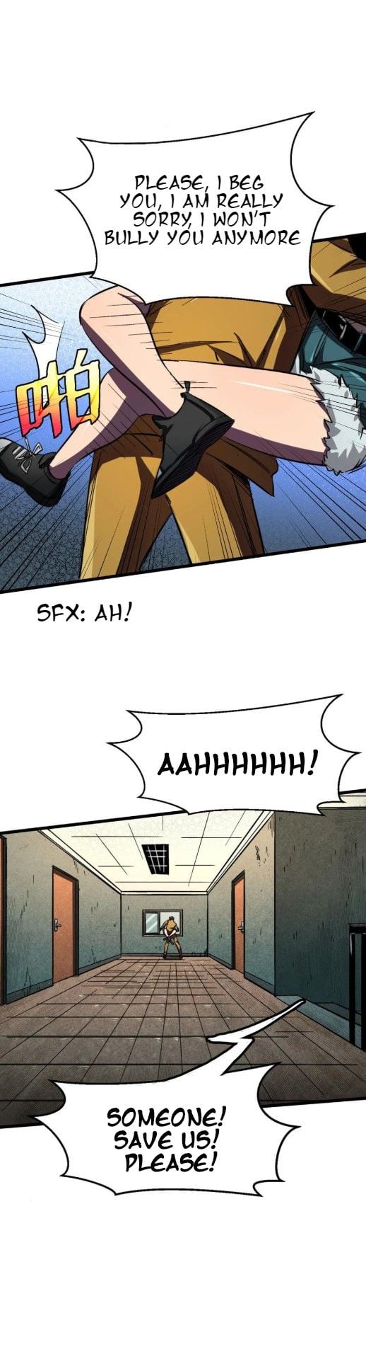 I am picking up attributes and items in last days Chapter 7 - page 9