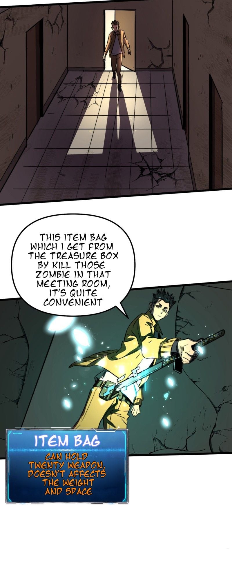 I am picking up attributes and items in last days Chapter 5 - page 19