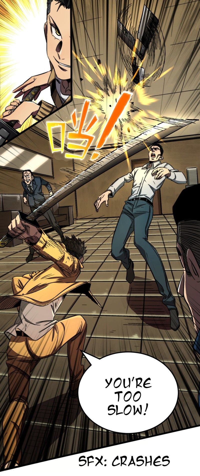 I am picking up attributes and items in last days Chapter 4 - page 12