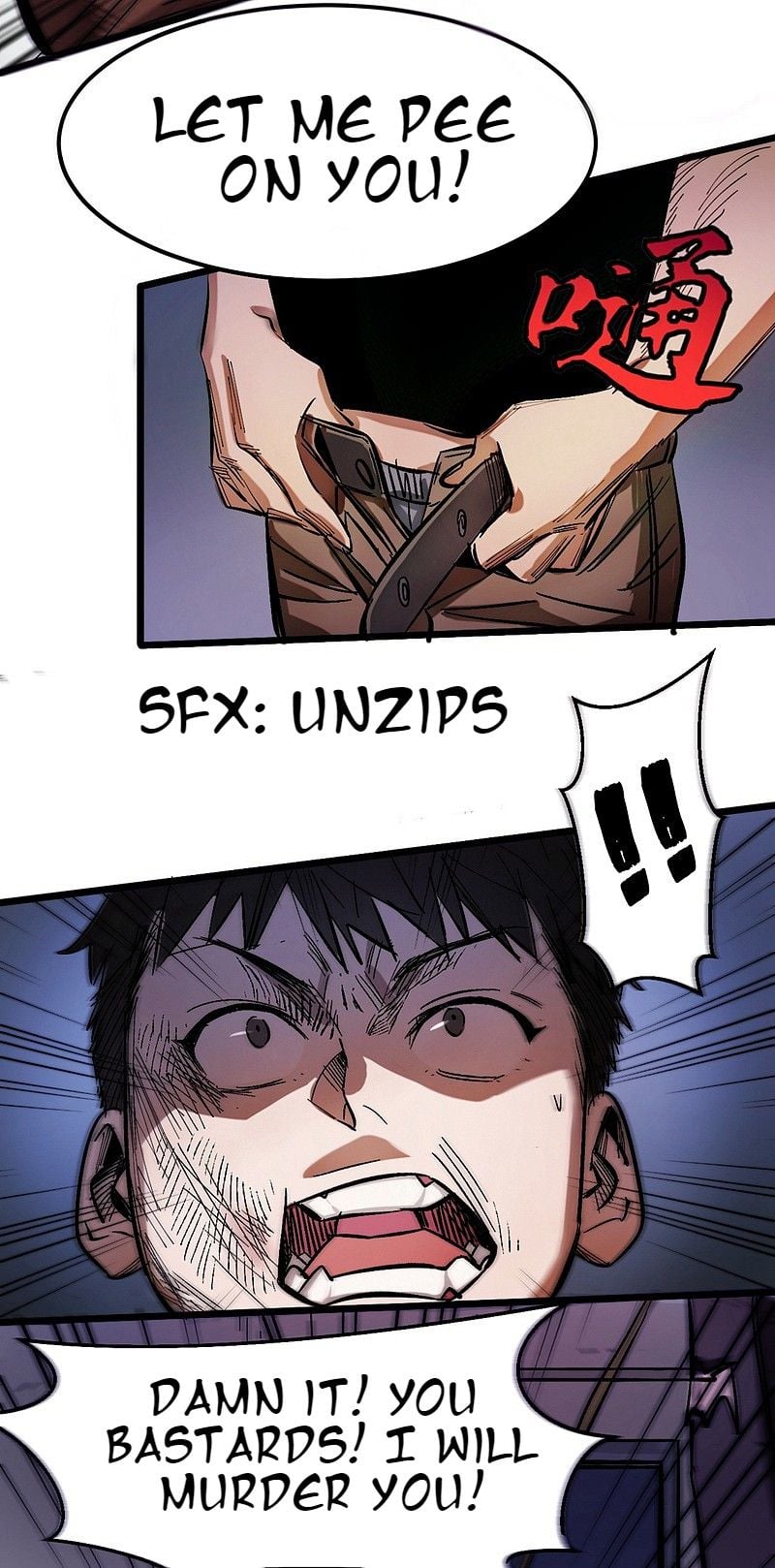 I am picking up attributes and items in last days Chapter 1 - page 13