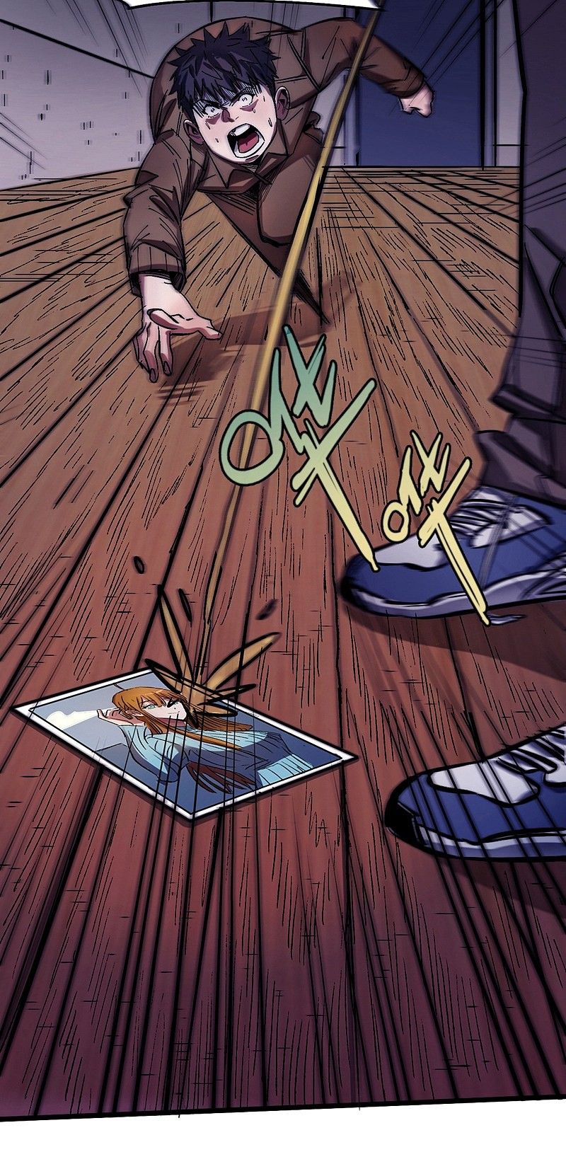 I am picking up attributes and items in last days Chapter 1 - page 14