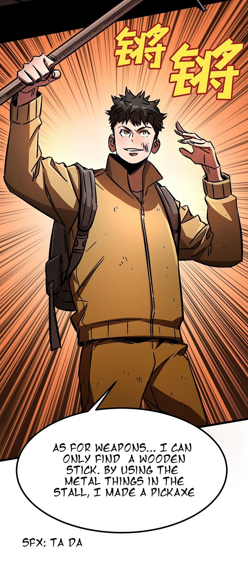 I am picking up attributes and items in last days Chapter 1 - page 66