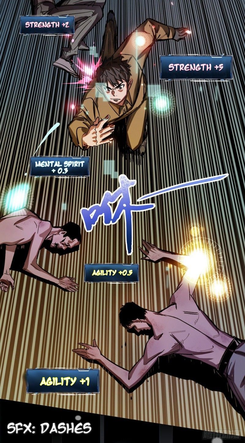 I am picking up attributes and items in last days Chapter 0 - page 5
