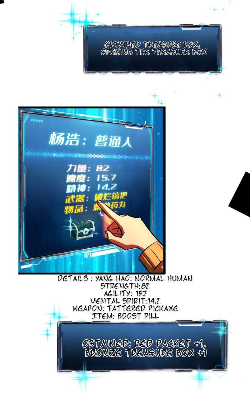 I am picking up attributes and items in last days Chapter 0 - page 7
