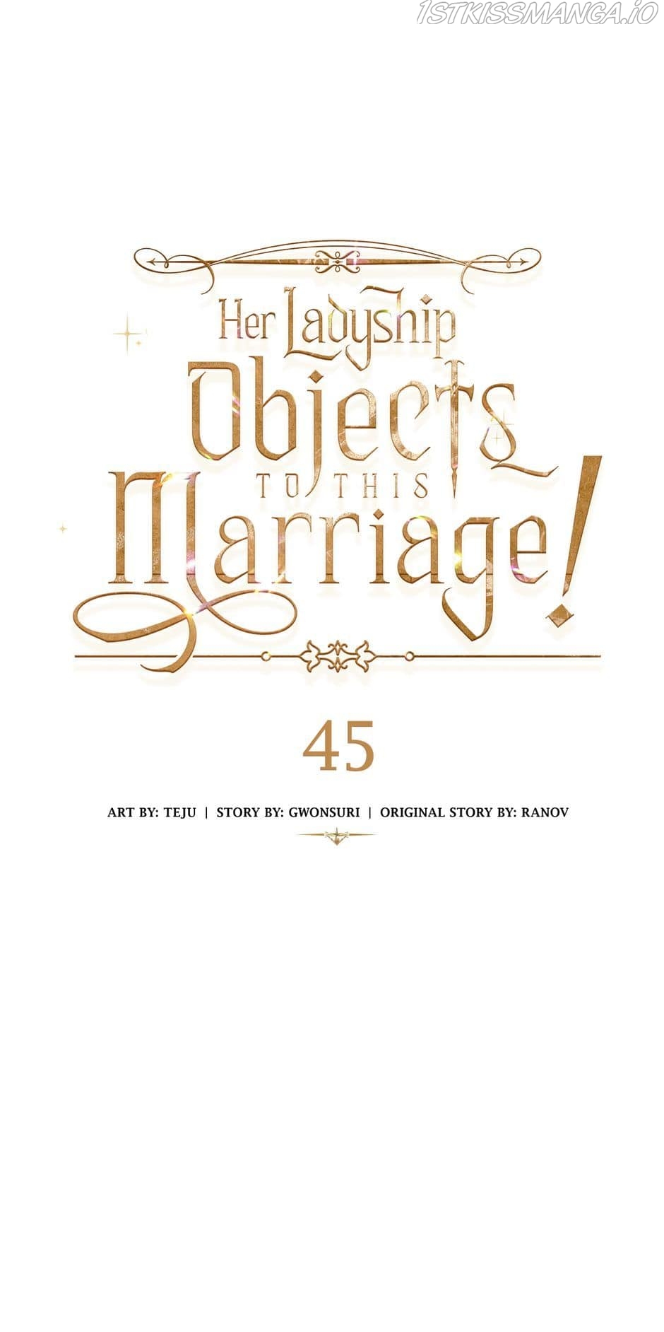 Her Ladyship Objects to this Marriage! Chapter 45 - page 1