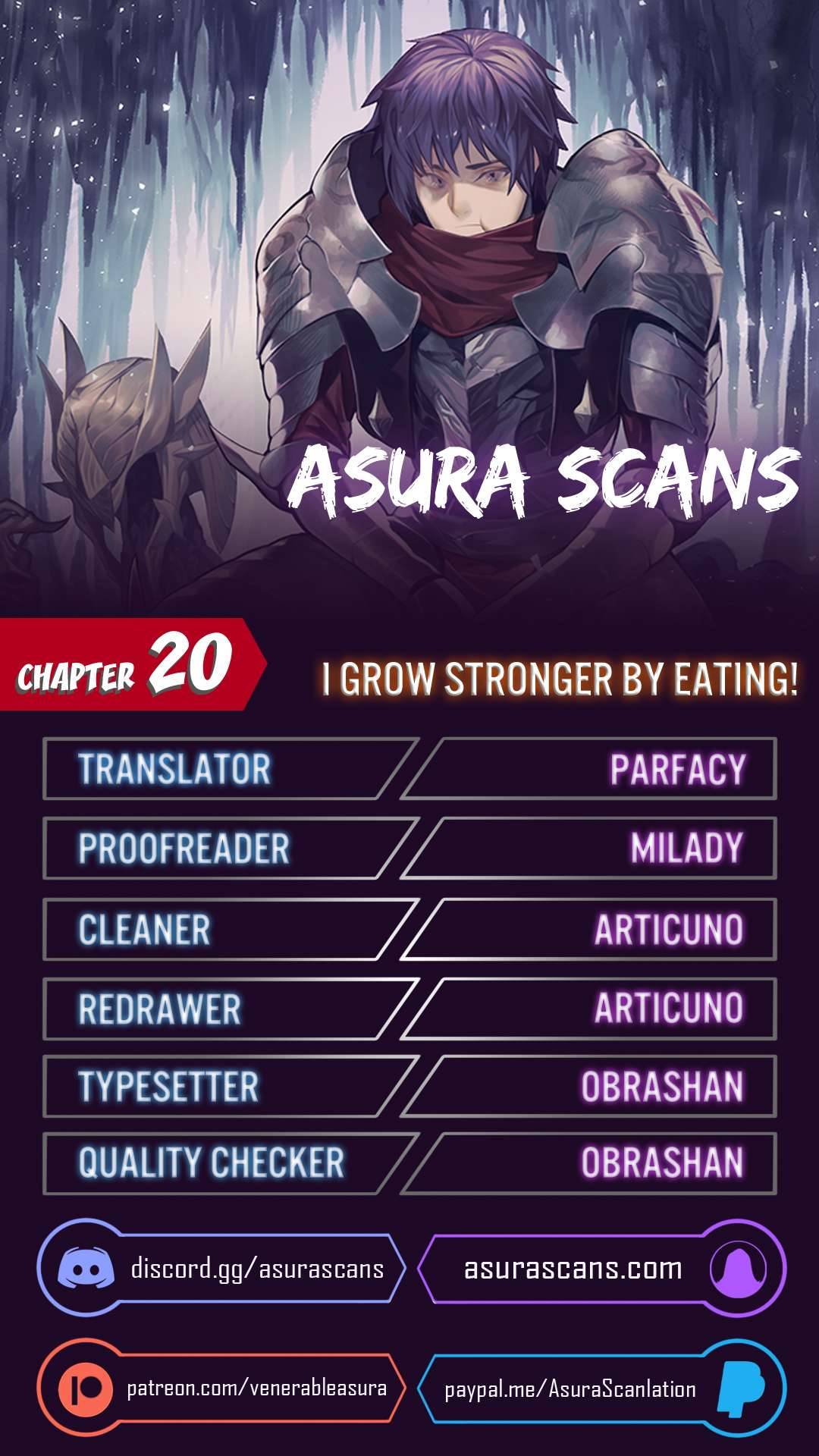 I Grow Stronger By Eating! chapter 20 - page 1
