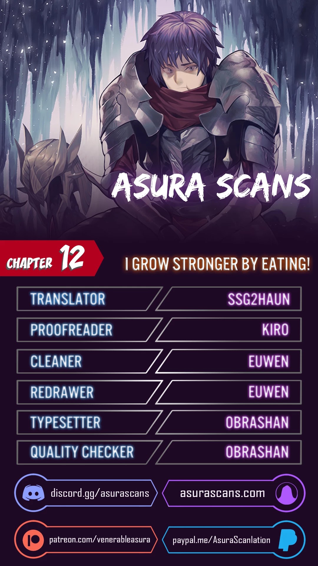 I Grow Stronger By Eating! chapter 12 - page 1