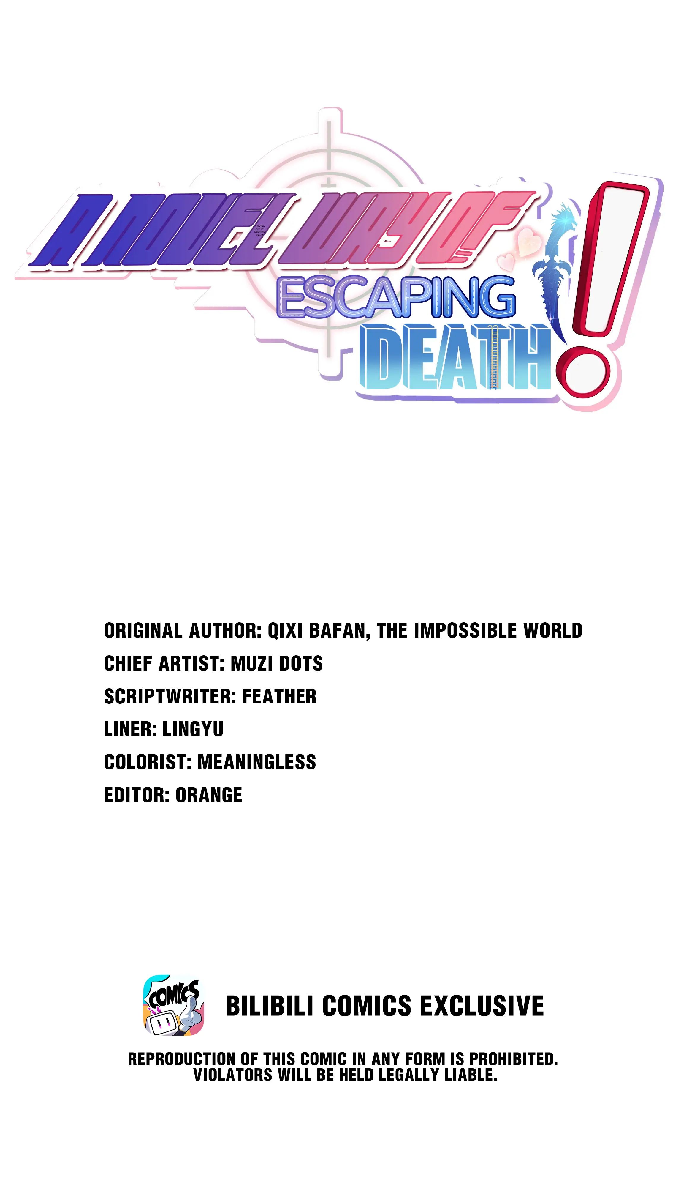 Escape Plan: Entering The Novel Will Be The Death Of Me! Chapter 32 - page 1
