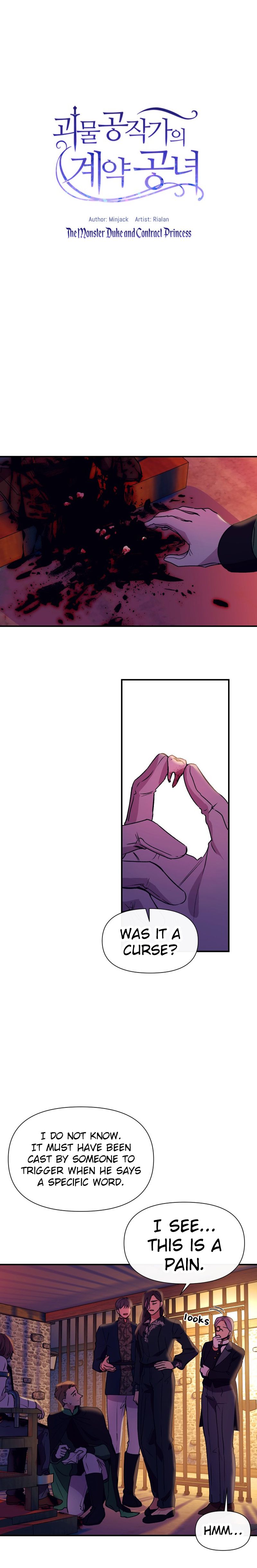 The Monster Duchess and Contract Princess Chapter 24 - page 1