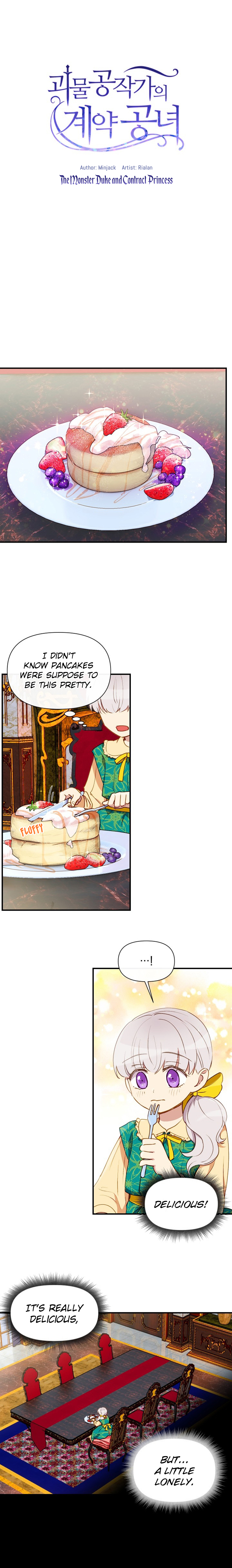 The Monster Duchess and Contract Princess Chapter 18 - page 1