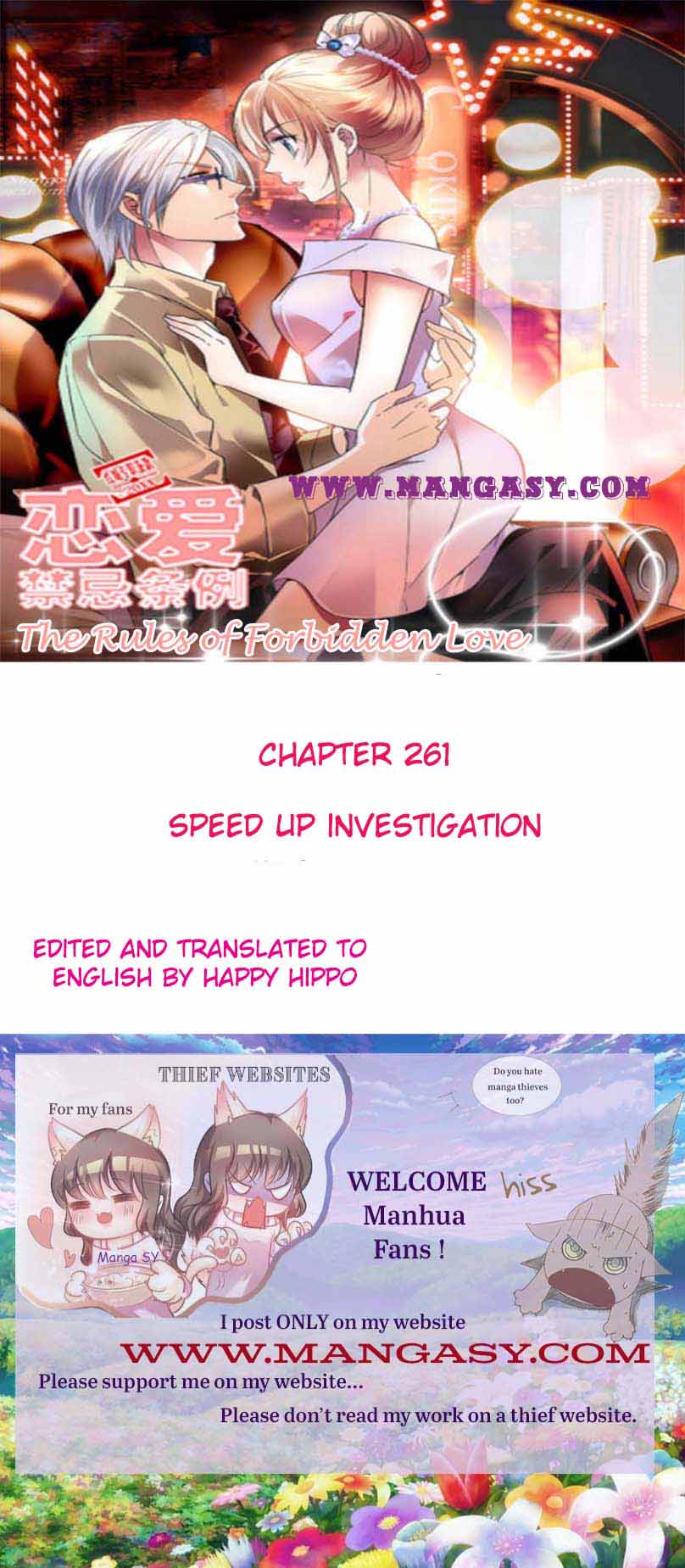 The Rules of Forbidden Love chapter 261 - page 1