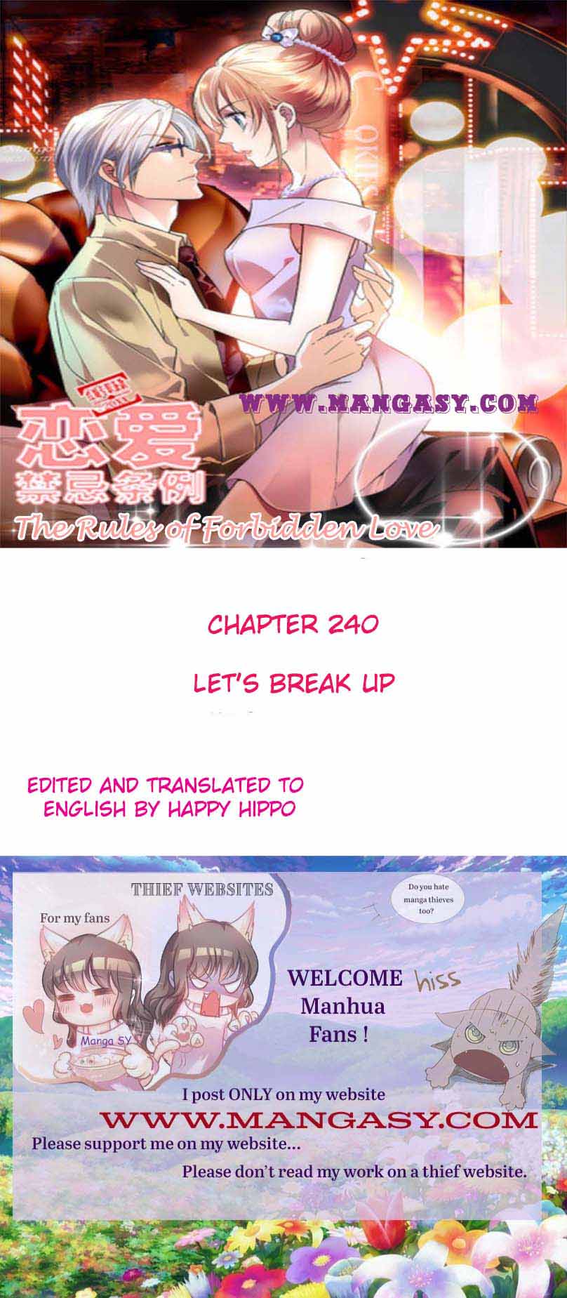 The Rules of Forbidden Love chapter 240 - page 1