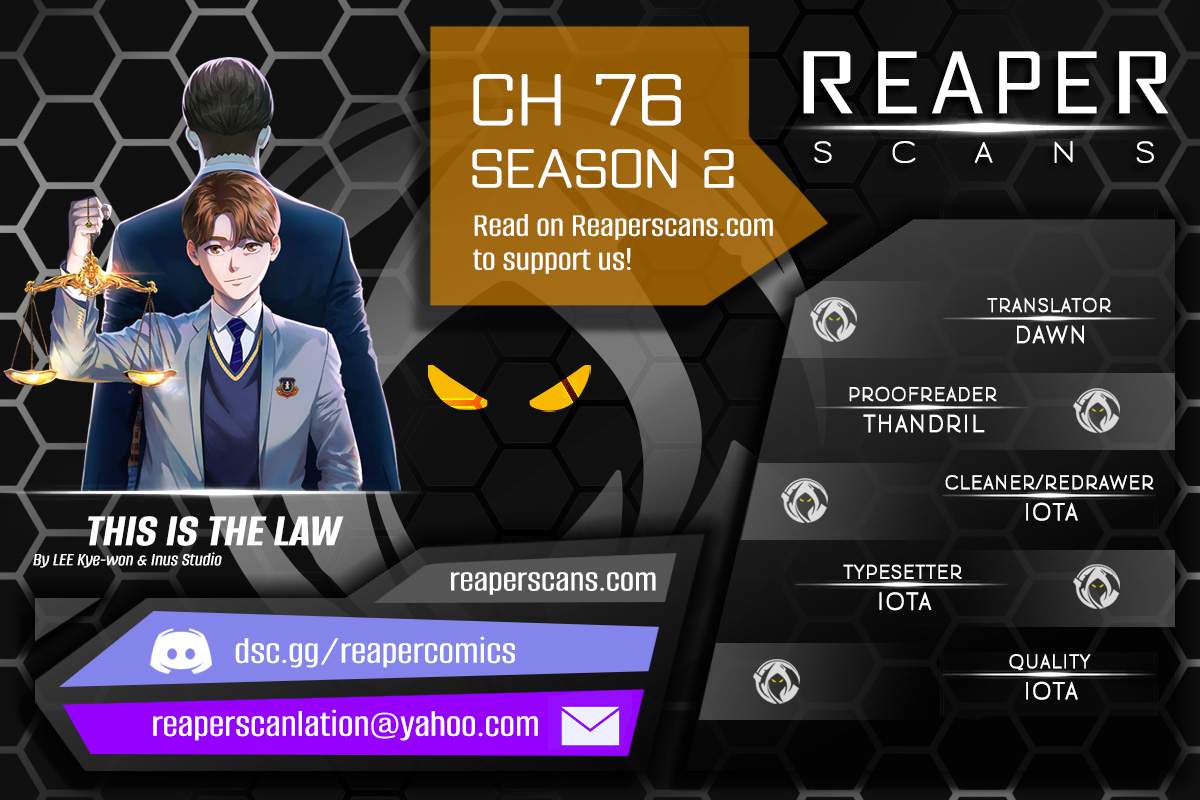This is the Law chapter 76 - page 1