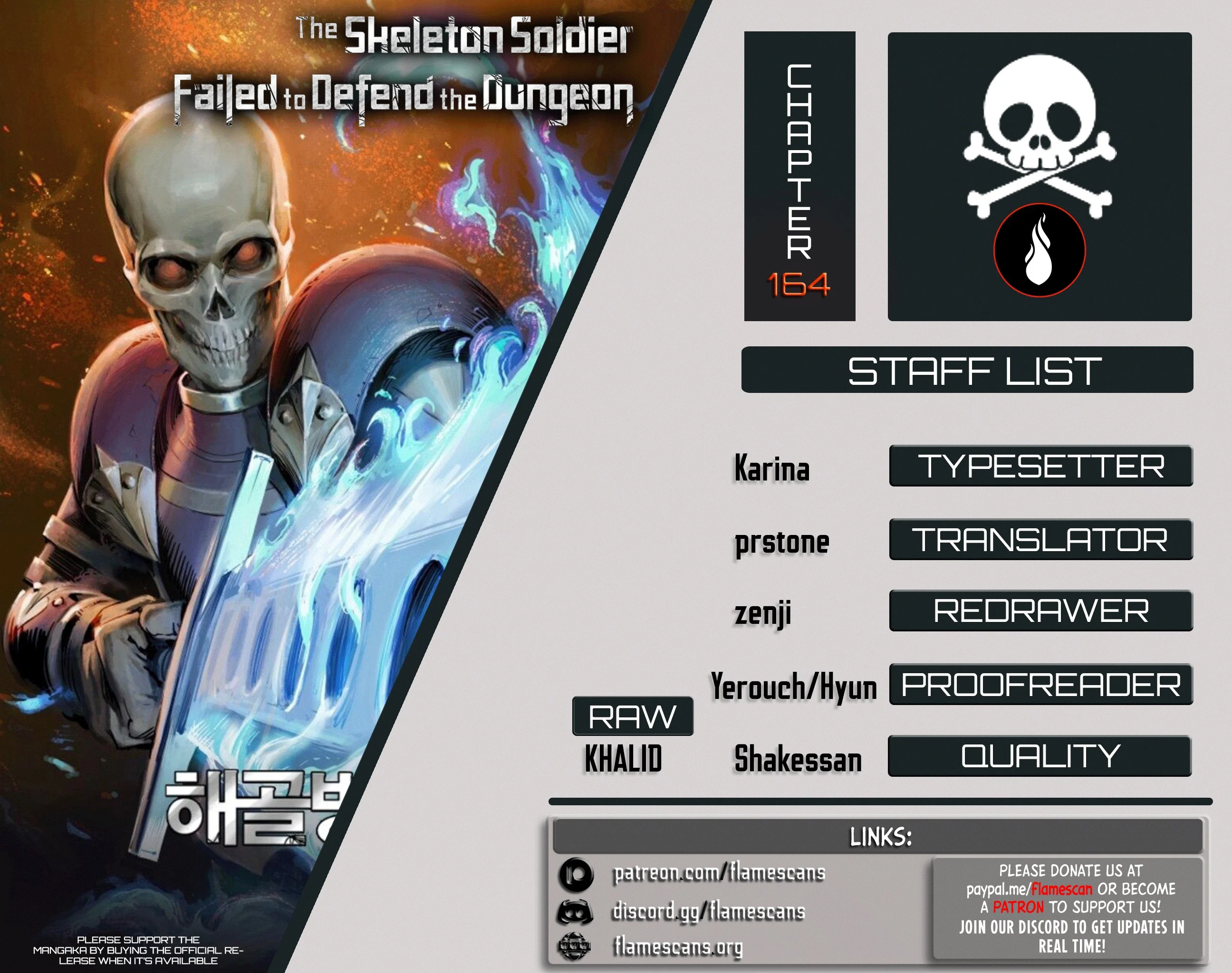 The Skeleton Soldier Failed to Defend the Dungeon Chapter 164 - page 1