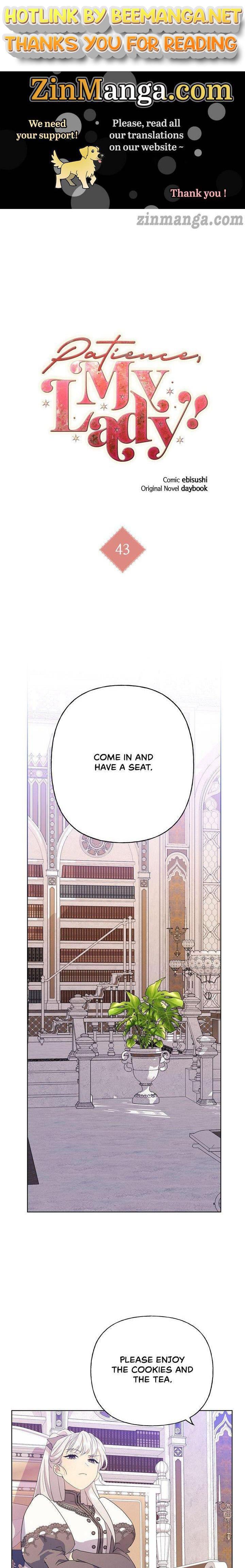 Oh, Be Patient My Lady! Chapter 43 - page 1