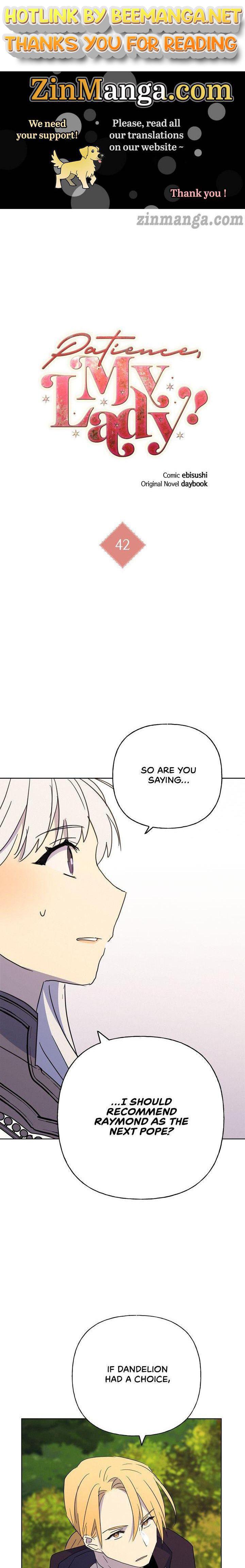 Oh, Be Patient My Lady! Chapter 42 - page 1