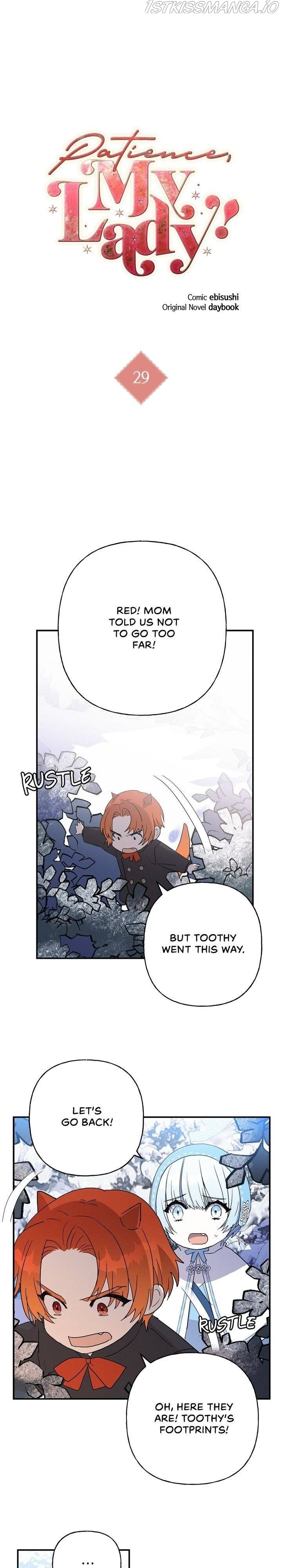Oh, Be Patient My Lady! Chapter 29 - page 1