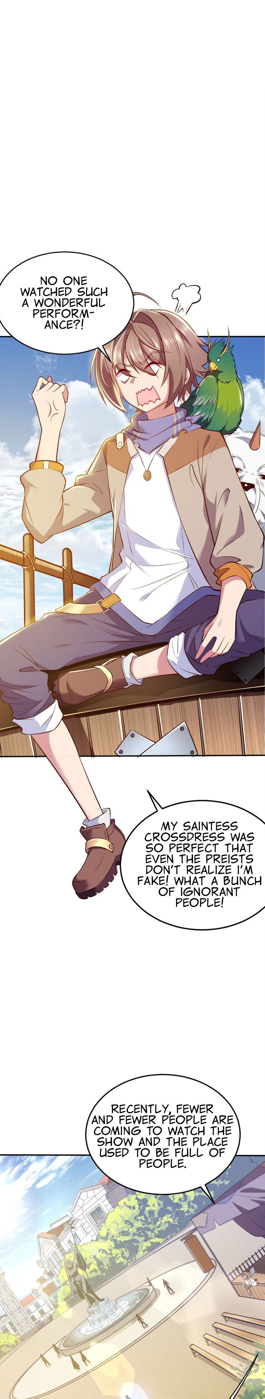 Forced To Become The Unbelievably Invincible Saintess Chapter 1 - page 15