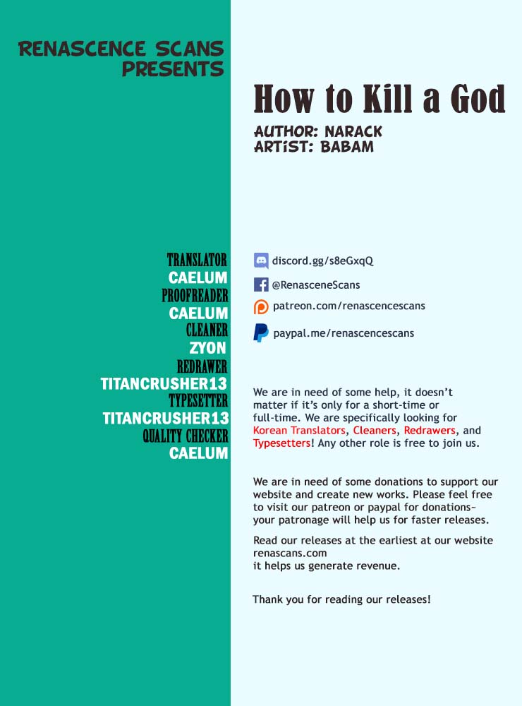 How to Kill a God chapter 13 - page 1