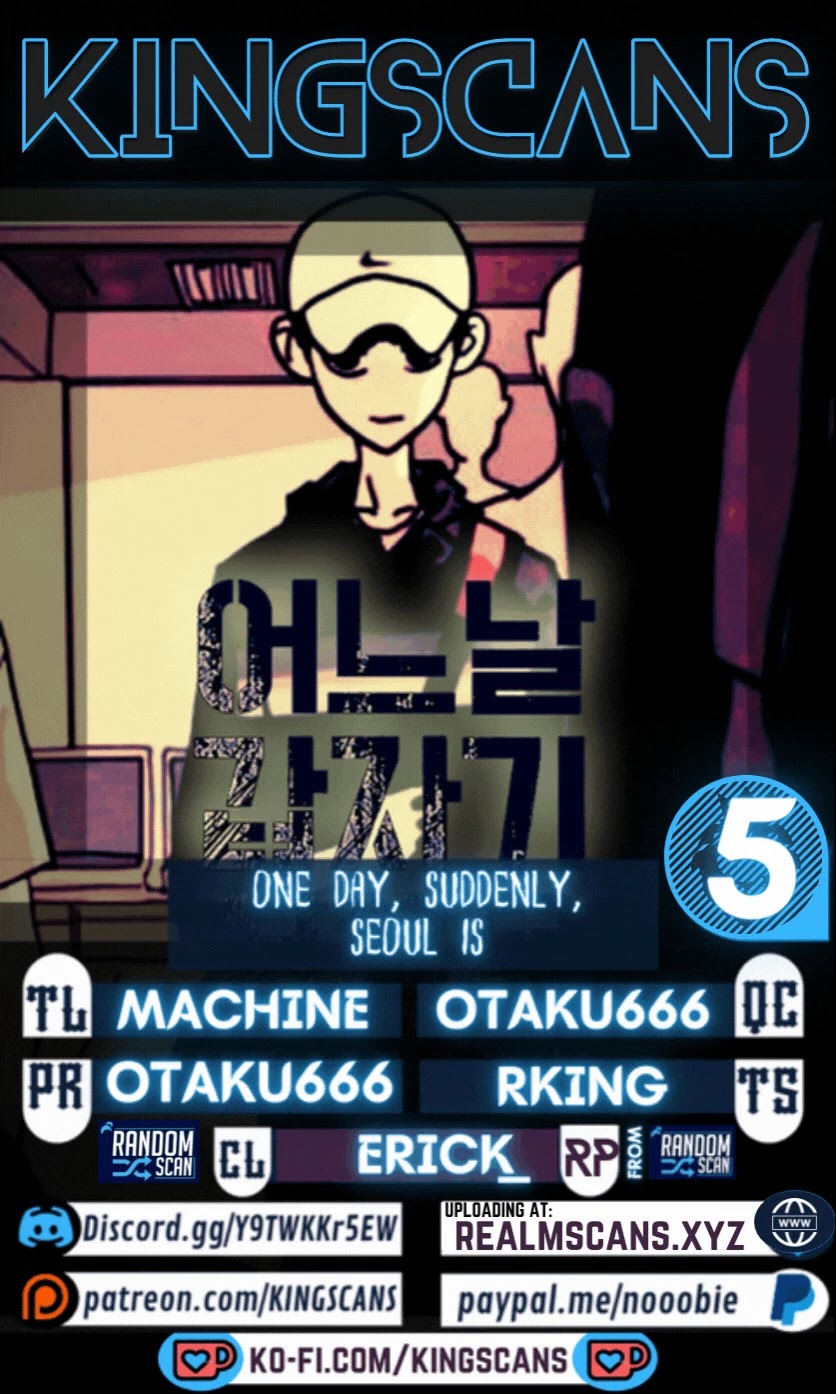 One Day, Suddenly, Seoul Is chapter 5 - page 1