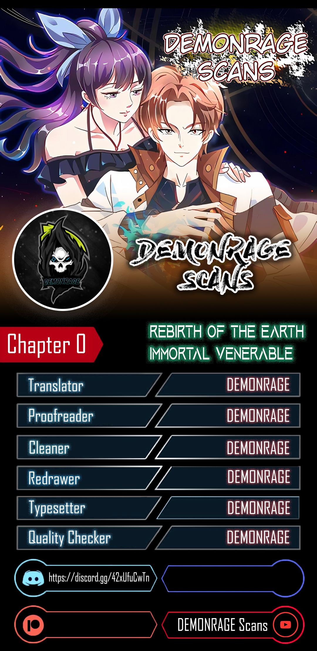 Rebirth Of The Earth Immortal Venerable chapter 0 - page 1