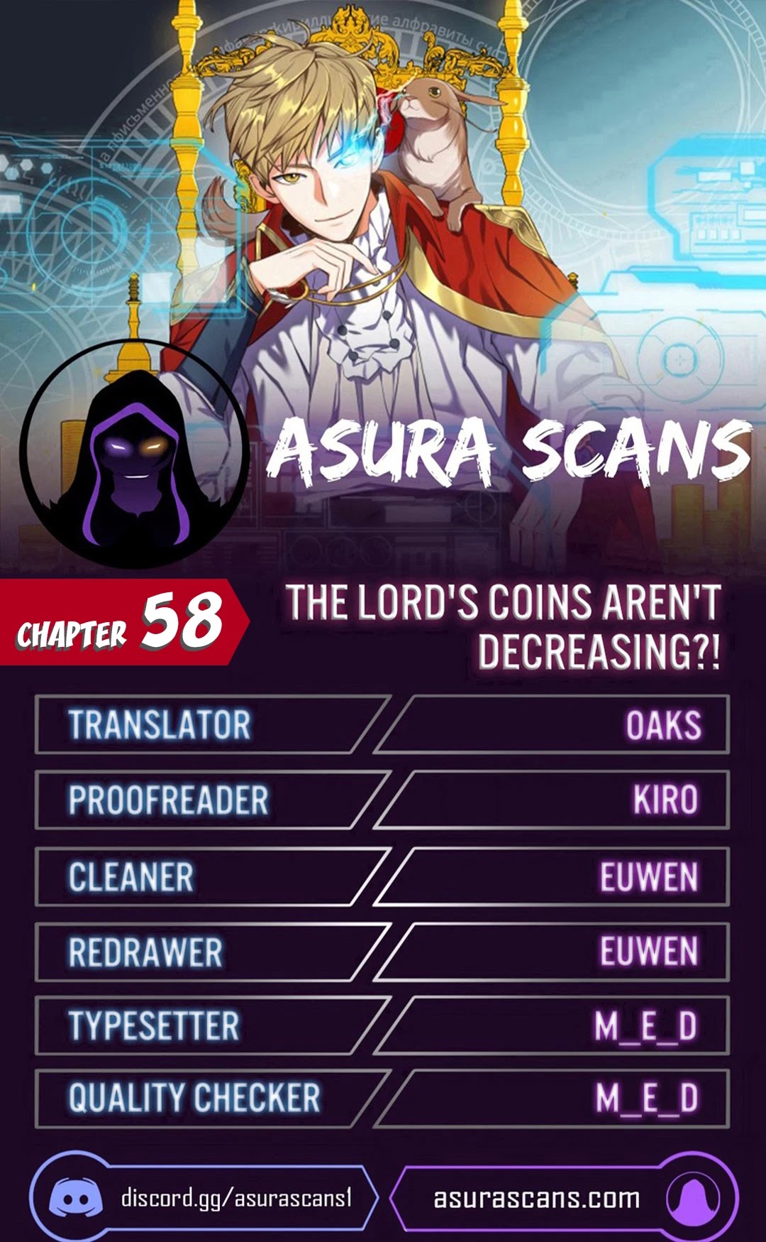 The Lord’s Coins Aren’t Decreasing?! chapter 58 - page 1