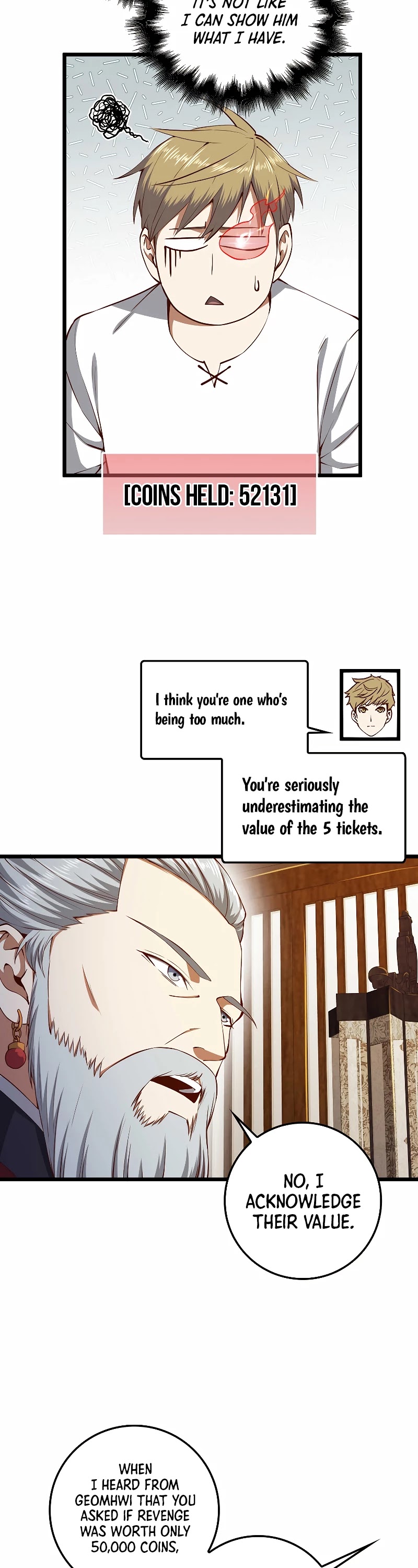 The Lord’s Coins Aren’t Decreasing?! chapter 58 - page 38