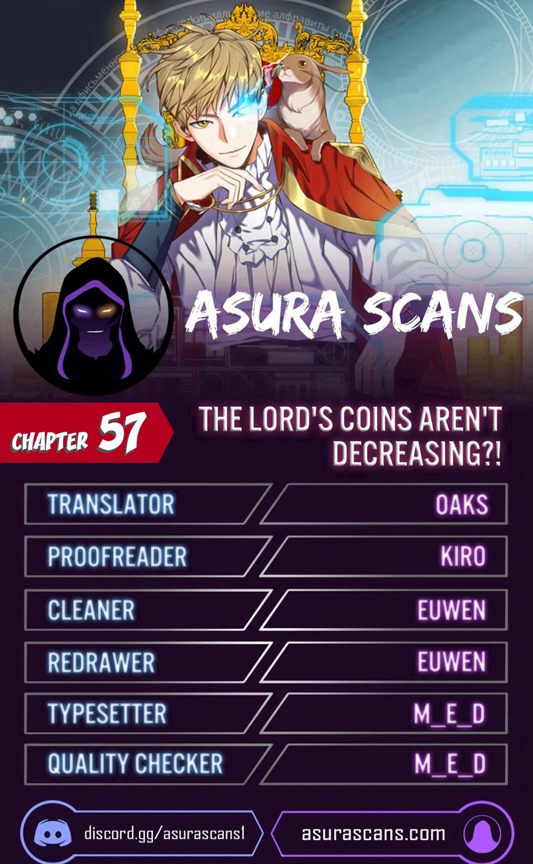 The Lord’s Coins Aren’t Decreasing?! chapter 57 - page 1