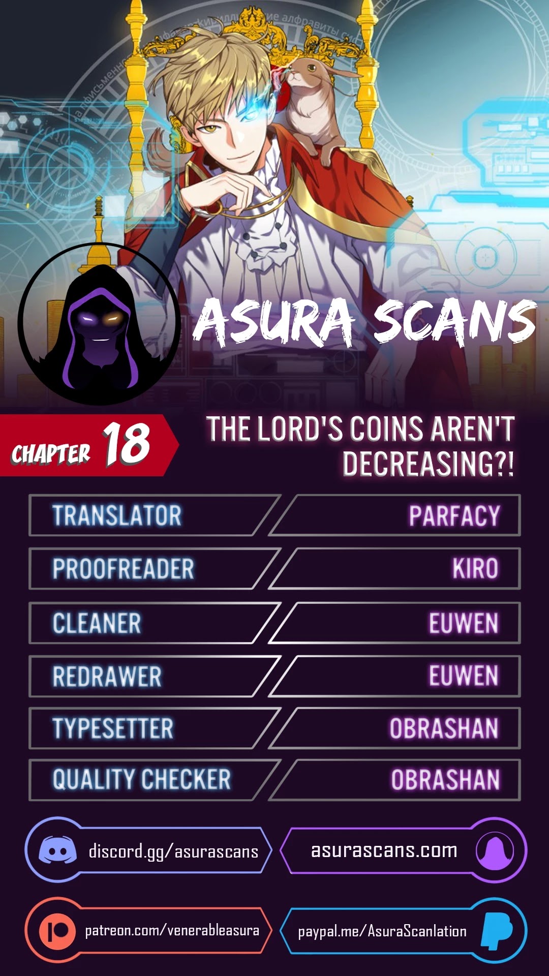 The Lord’s Coins Aren’t Decreasing?! chapter 18 - page 1