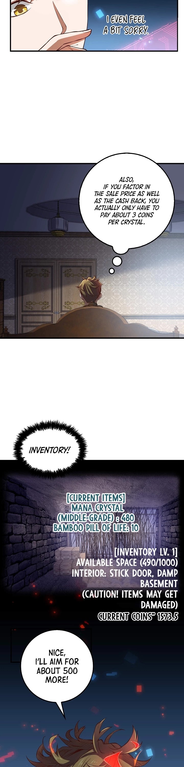 The Lord’s Coins Aren’t Decreasing?! chapter 13 - page 8