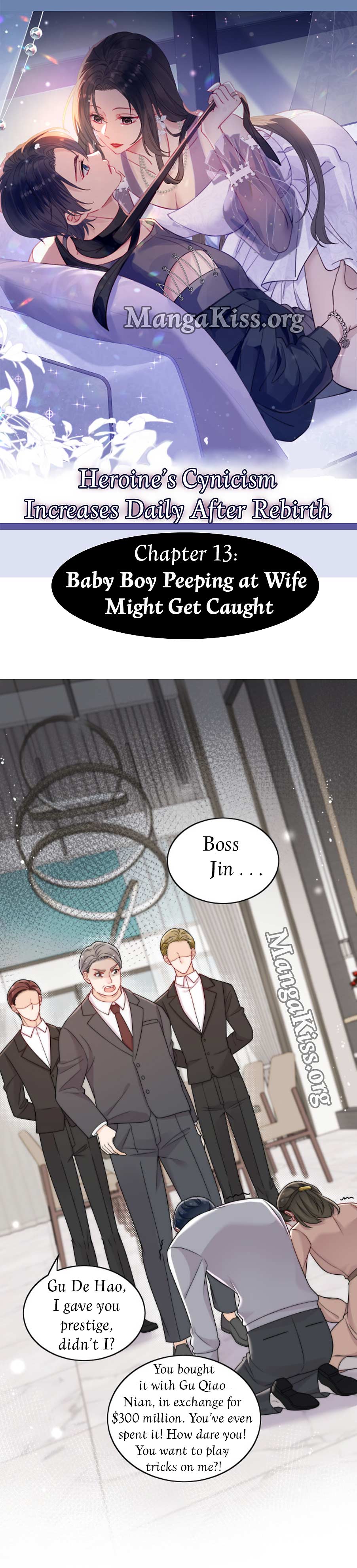 Heroine’s Cynicism Increases Daily After Rebirth Chapter 13 - page 1