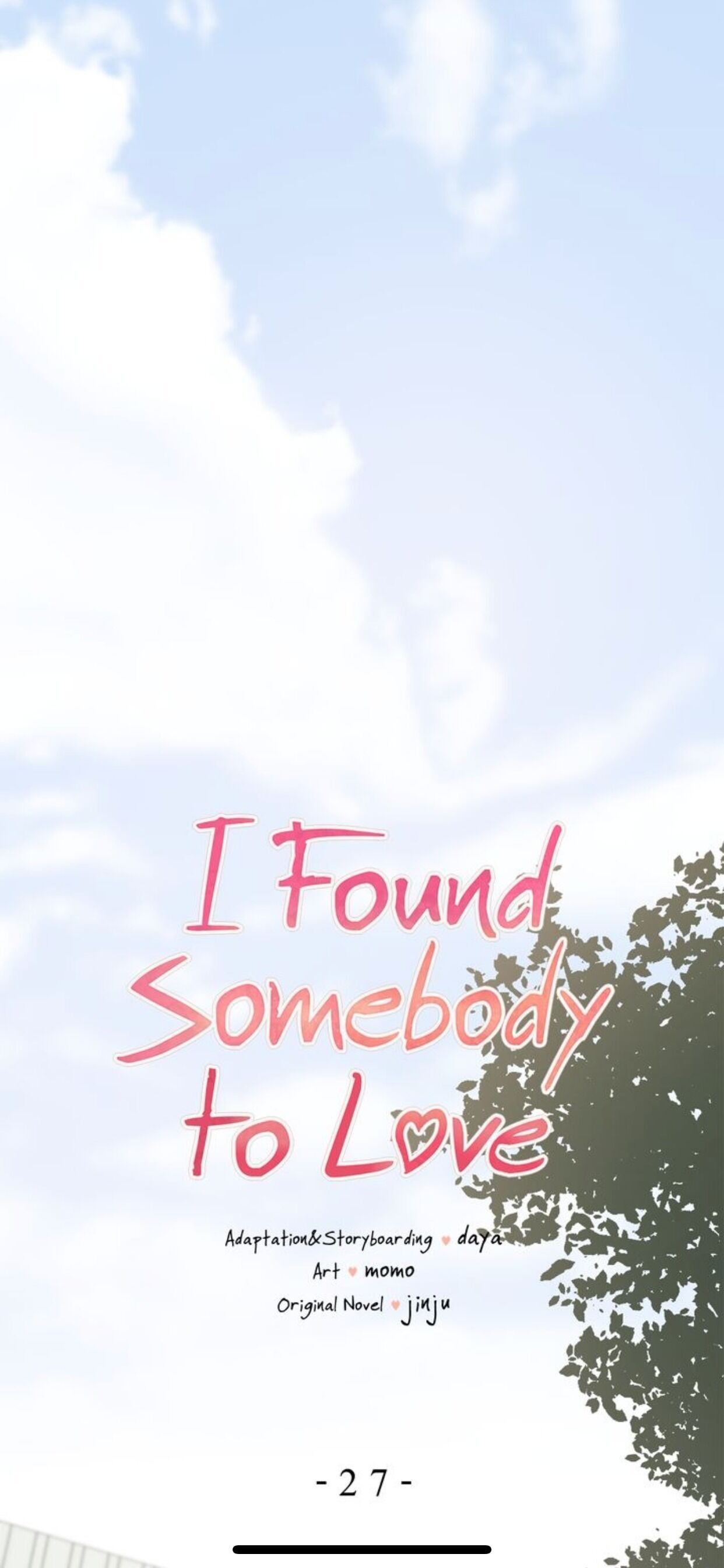 I Found Somebody to Love Chapter 27 - page 1