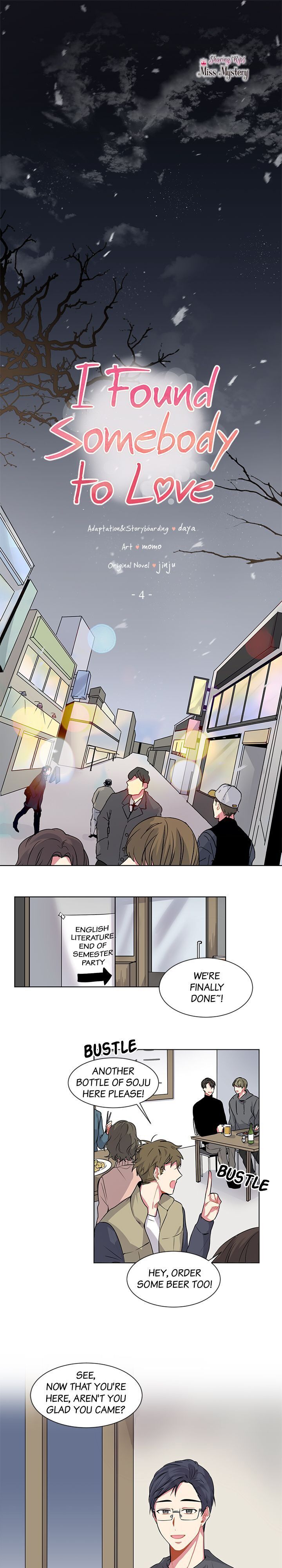 I Found Somebody to Love Chapter 4 - page 1