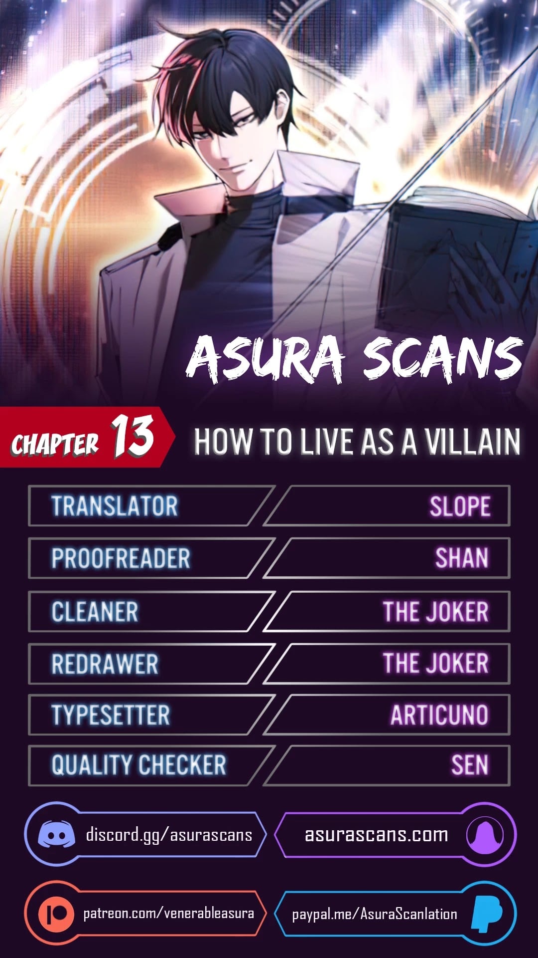 How to Live as a Villain chapter 13 - page 1