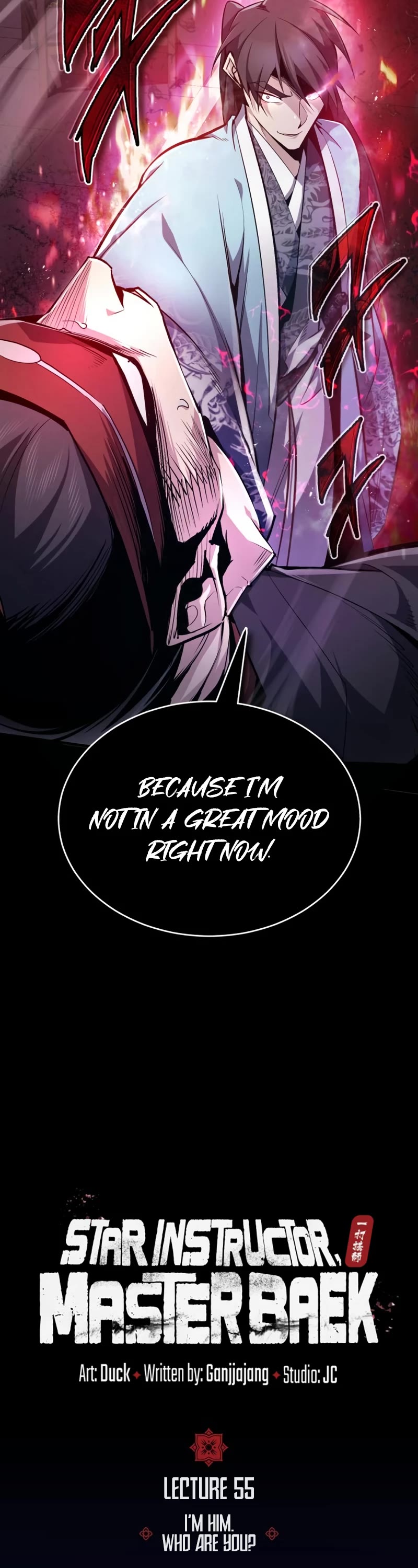 One Hit Teacher, Master Baek chapter 55 - page 18