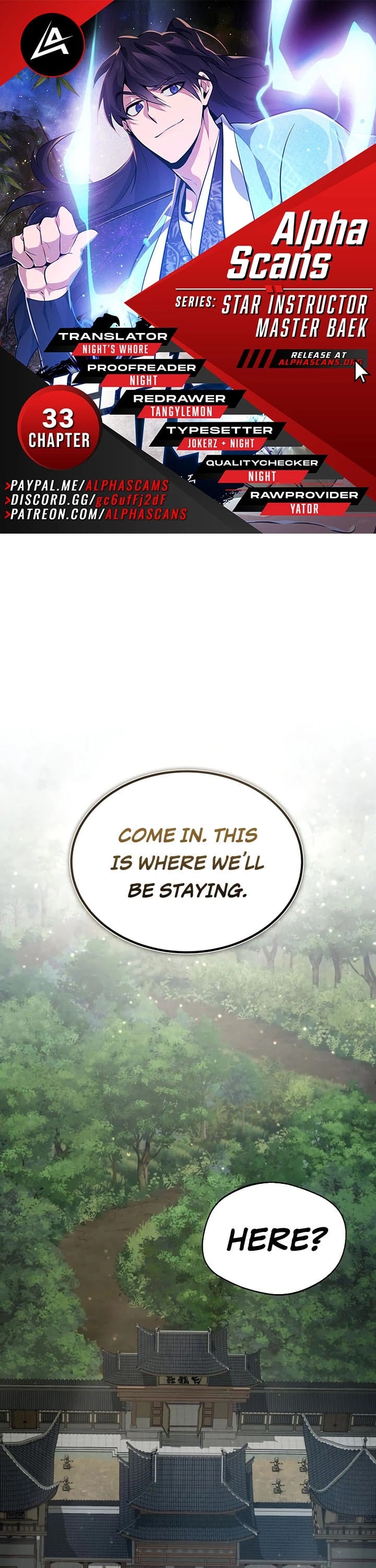 One Hit Teacher, Master Baek chapter 33 - page 1