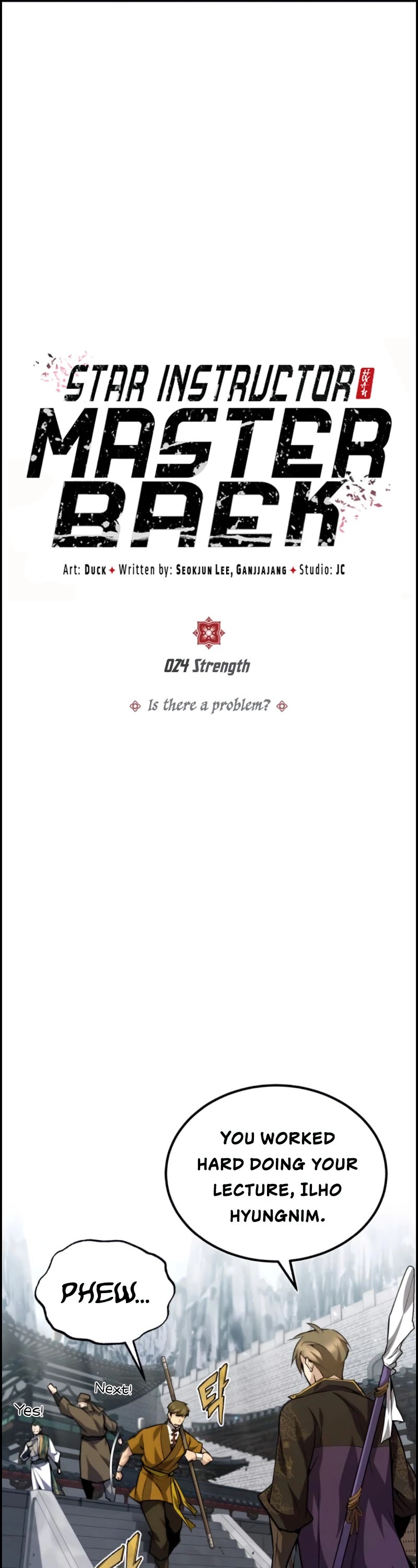 One Hit Teacher, Master Baek chapter 24 - page 6