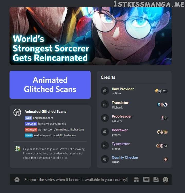 World’s Strongest Sorcerer Gets Reincarnated Chapter 14 - page 1