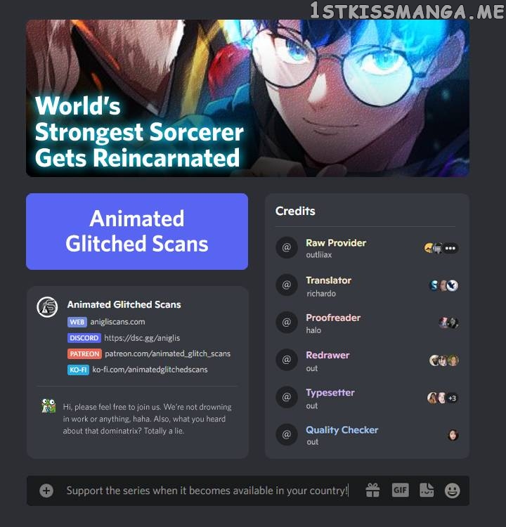World’s Strongest Sorcerer Gets Reincarnated Chapter 5 - page 1