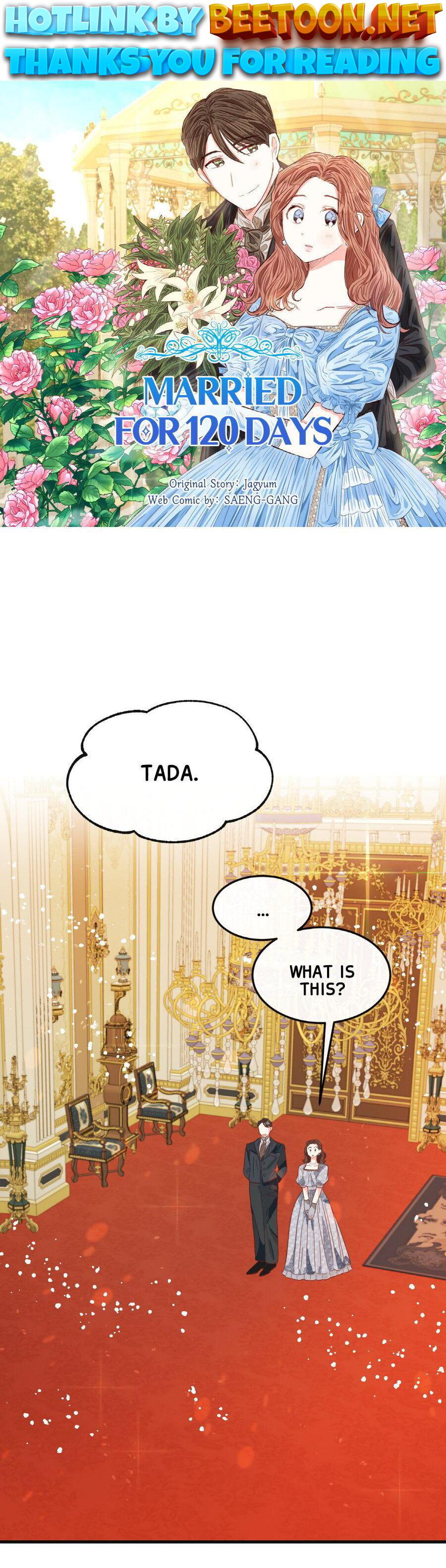 Married for 120 Days Chapter 10 - page 1