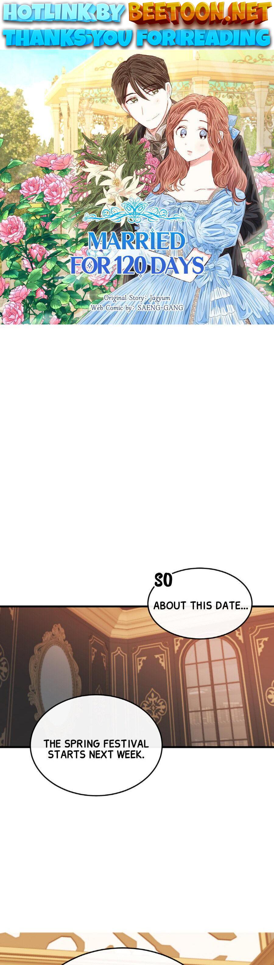 Married for 120 Days Chapter 8 - page 1