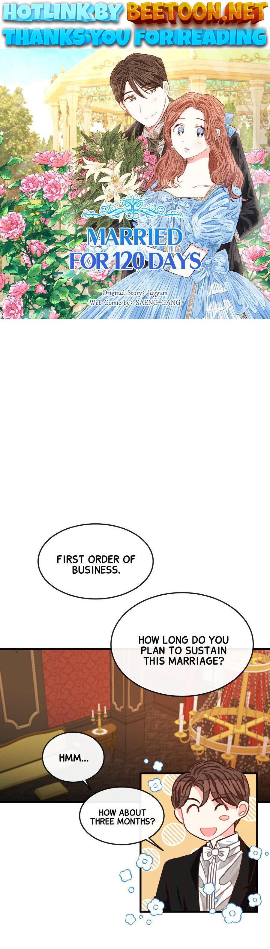 Married for 120 Days Chapter 7 - page 1